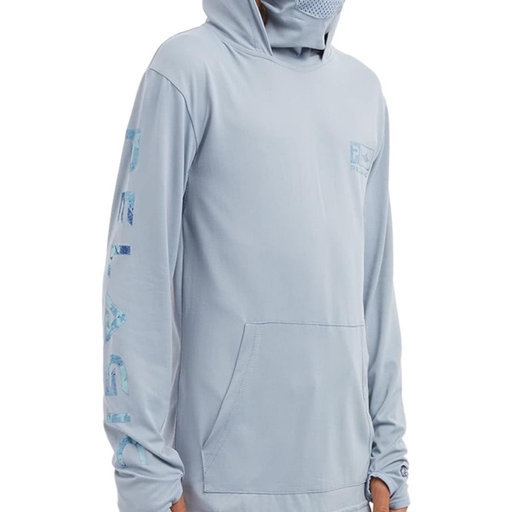 Boys  Light Blue Hoodie by Pelagic